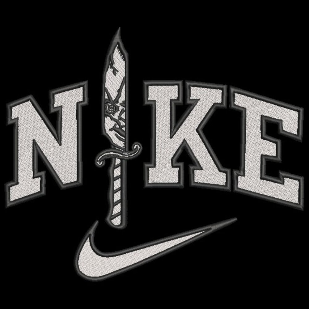 Nike Halloween Chucky Knife Embroidered Adult Unisex Crewneck Sweatshirt